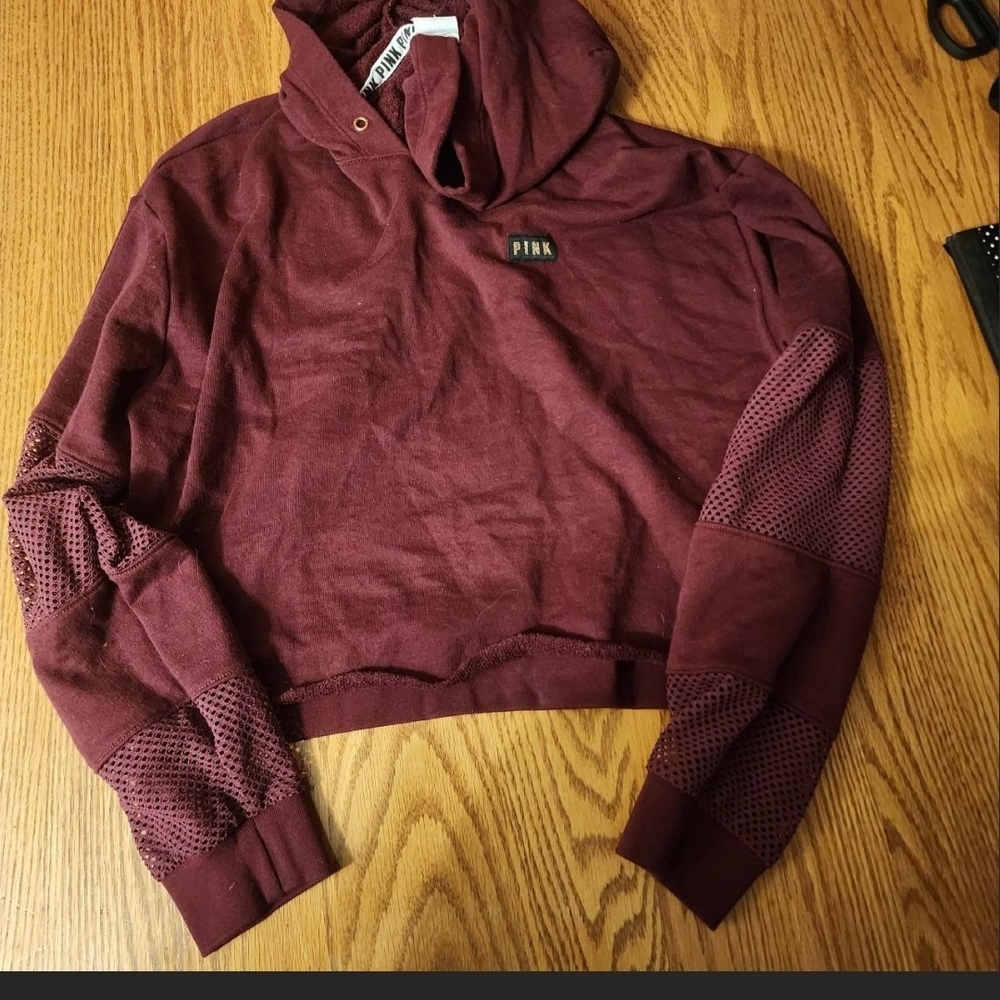 PINK Victoria's Secret Burgundy Sweater
